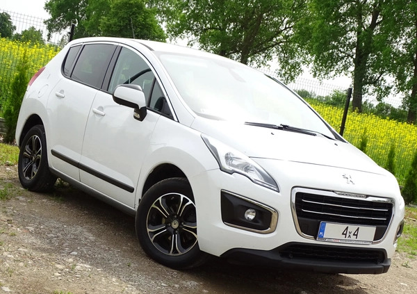 Peugeot 3008 cena 35800 przebieg: 240000, rok produkcji 2015 z Ełk małe 742